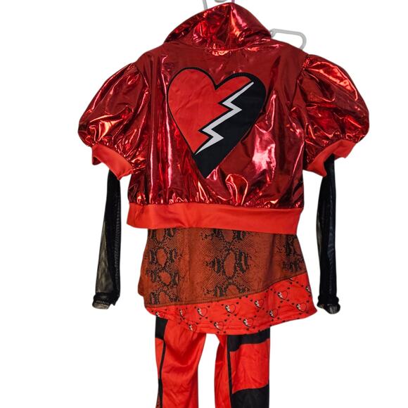 Descendants 4 Rise of Red Costume 3 piece set size 5/6 - Picture 4 of 6